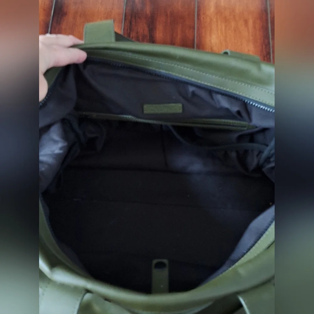 Calpak Moss Green Men's Duffel Bag - Picture 6 of 8